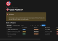 Goal Planner — Notion Template